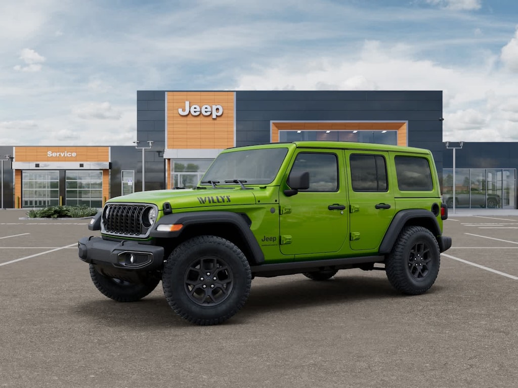 New 2026 Jeep Wrangler 4-DOOR WILLYS Sport Utility