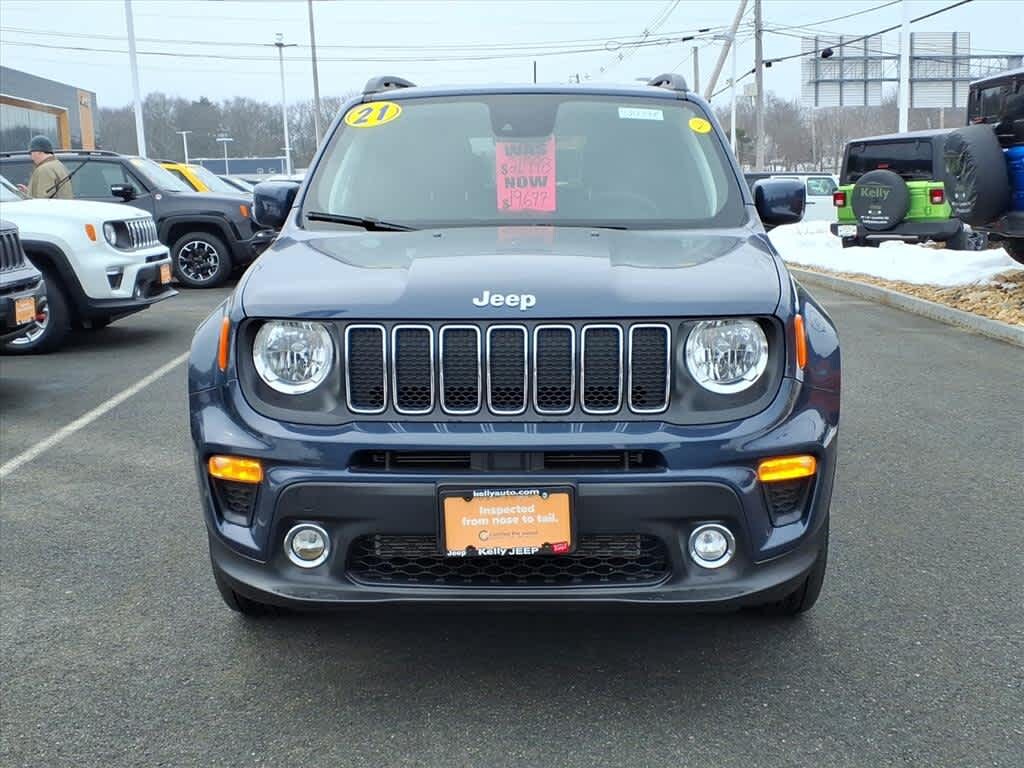 Certified 2021 Jeep Renegade Latitude 4x4