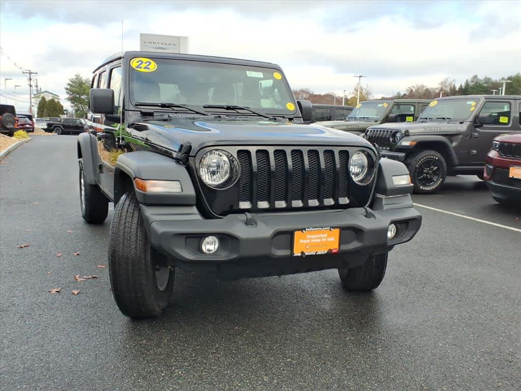 2022 Jeep Wrangler Unlimited Sport S photo 4