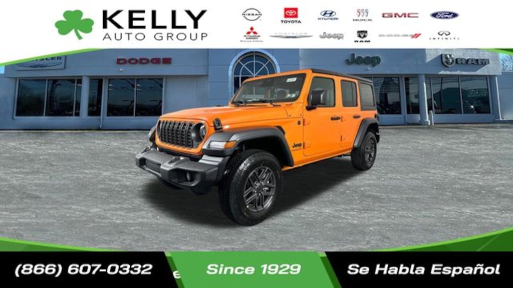 New 2026 Jeep Wrangler 4-DOOR SPORT S Sport Utility