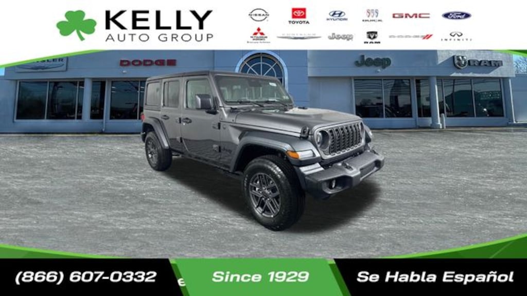 New 2026 Jeep Wrangler 4-DOOR SPORT S Sport Utility