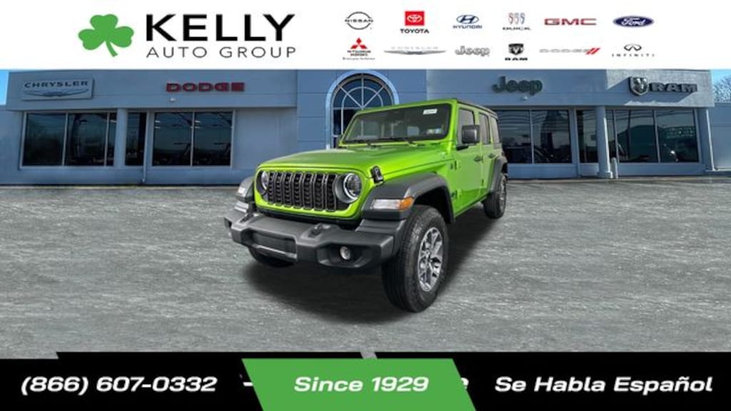 New 2026 Jeep Wrangler 4-DOOR SPORT S Sport Utility