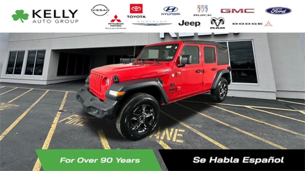 Used 2021 Jeep Wrangler Unlimited Sport S SUV
