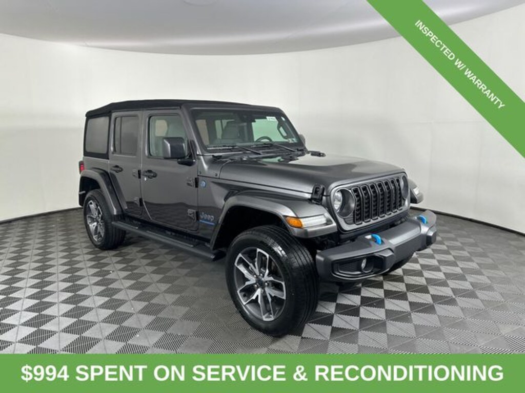 Used 2024 Jeep Wrangler Sport S 4xe SUV