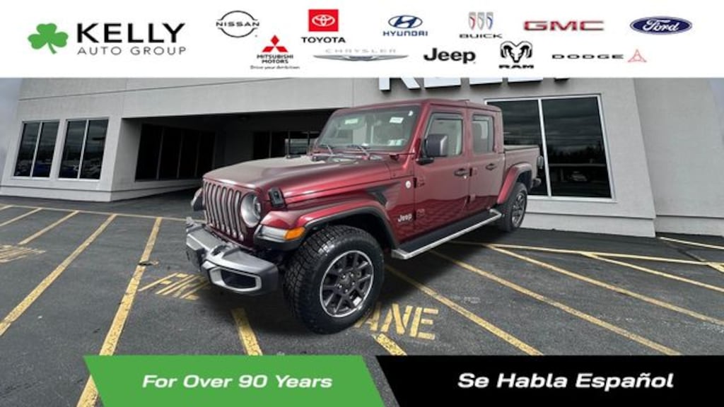 Certified 2021 Jeep Gladiator Overland Truck