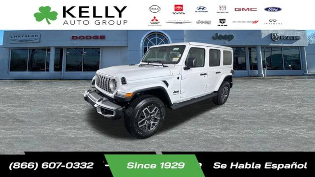 New 2026 Jeep Wrangler 4-DOOR SAHARA Sport Utility