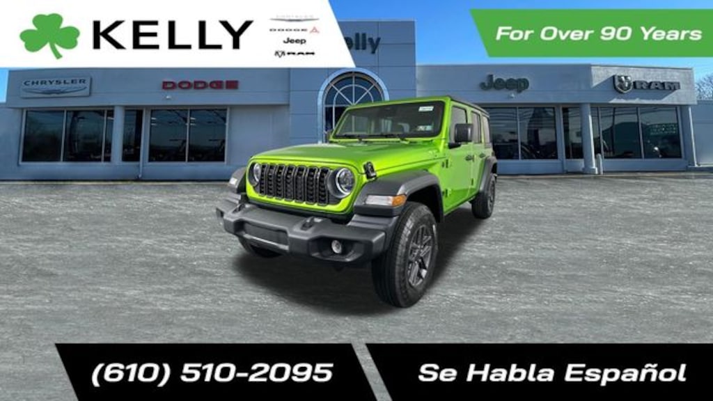 New 2026 Jeep Wrangler 4-DOOR SPORT S Sport Utility