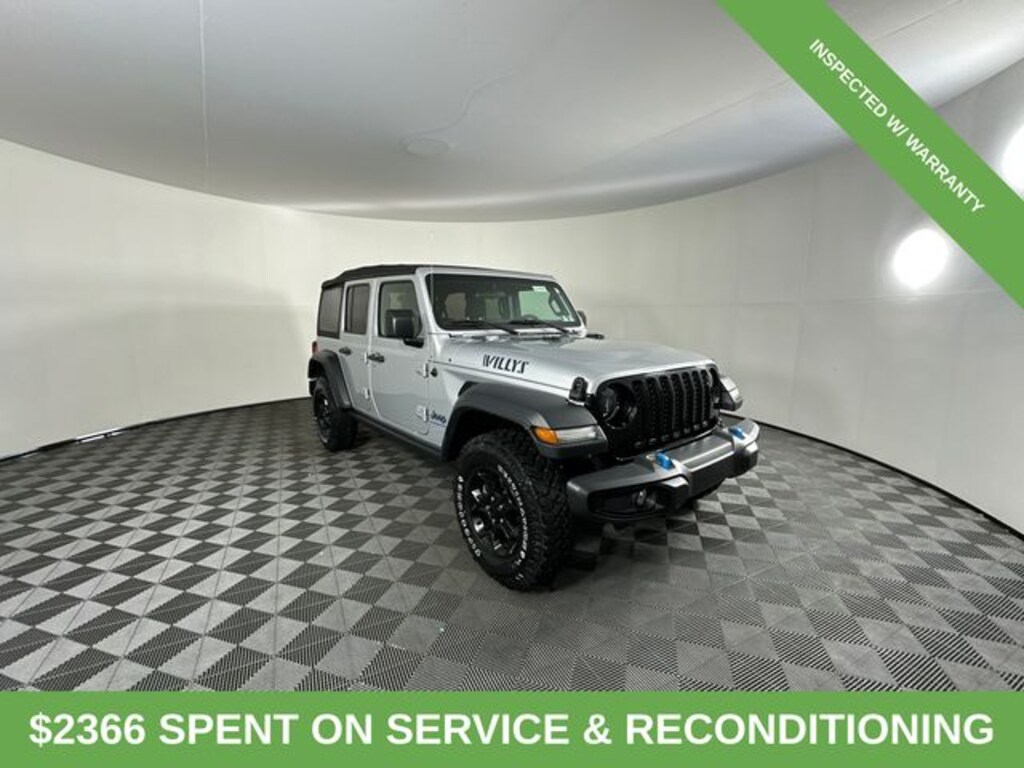 Used 2023 Jeep Wrangler Willys 4xe SUV