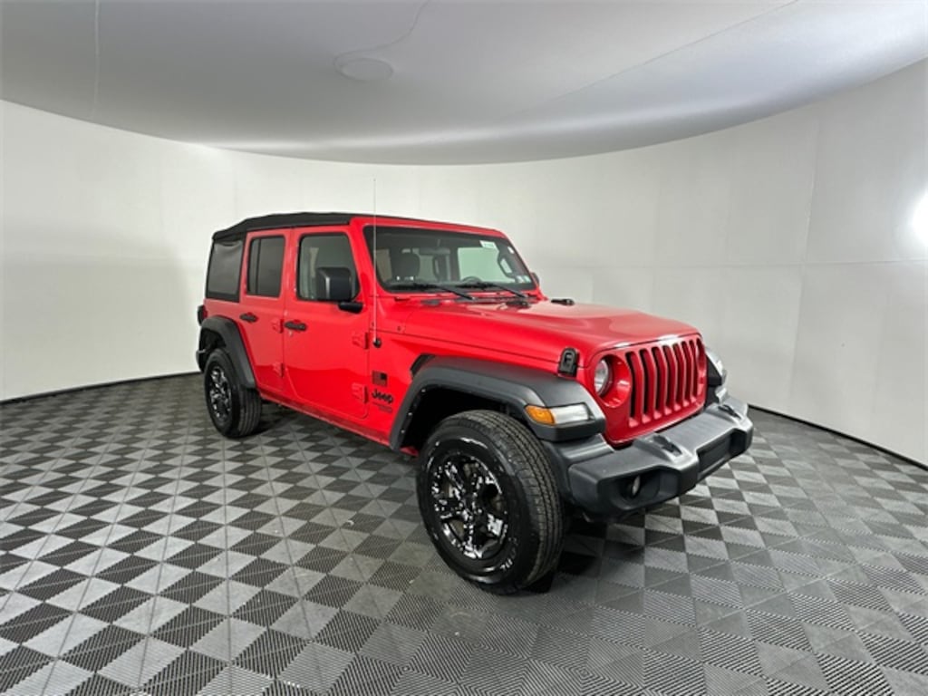 Used 2021 Jeep Wrangler Unlimited Sport S SUV