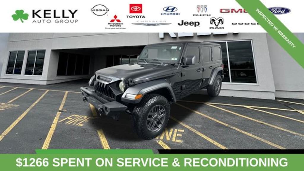 Used 2021 Jeep Wrangler Unlimited Sport Altitude SUV