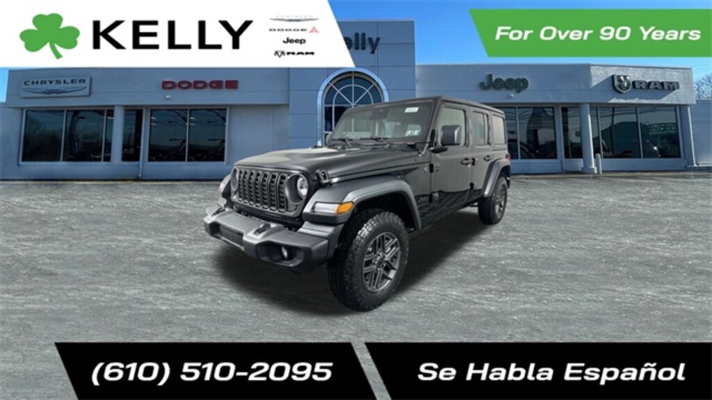 New 2026 Jeep Wrangler 4-DOOR SPORT S Sport Utility