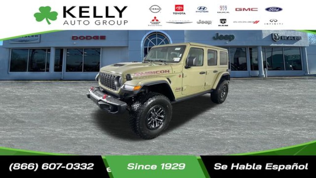 New 2026 Jeep Wrangler 4-DOOR RUBICON X Sport Utility