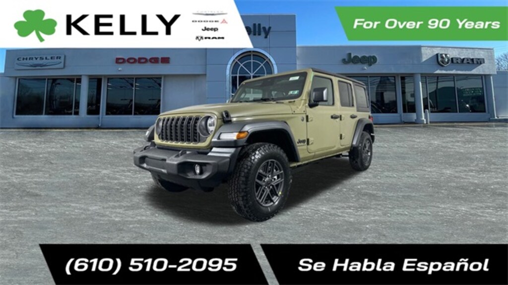 New 2026 Jeep Wrangler 4-DOOR SPORT S Sport Utility