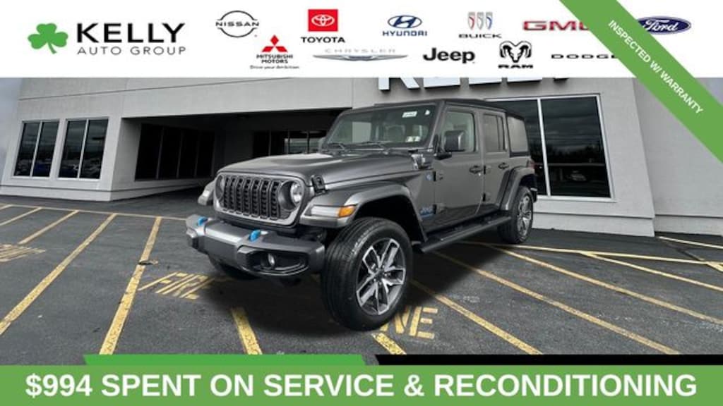 Used 2024 Jeep Wrangler Sport S 4xe SUV