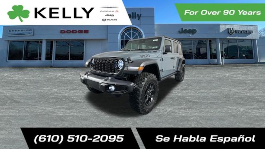 New 2026 Jeep Wrangler 4-DOOR WILLYS Sport Utility