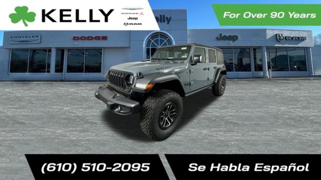 New 2026 Jeep Wrangler 4-DOOR WILLYS Sport Utility