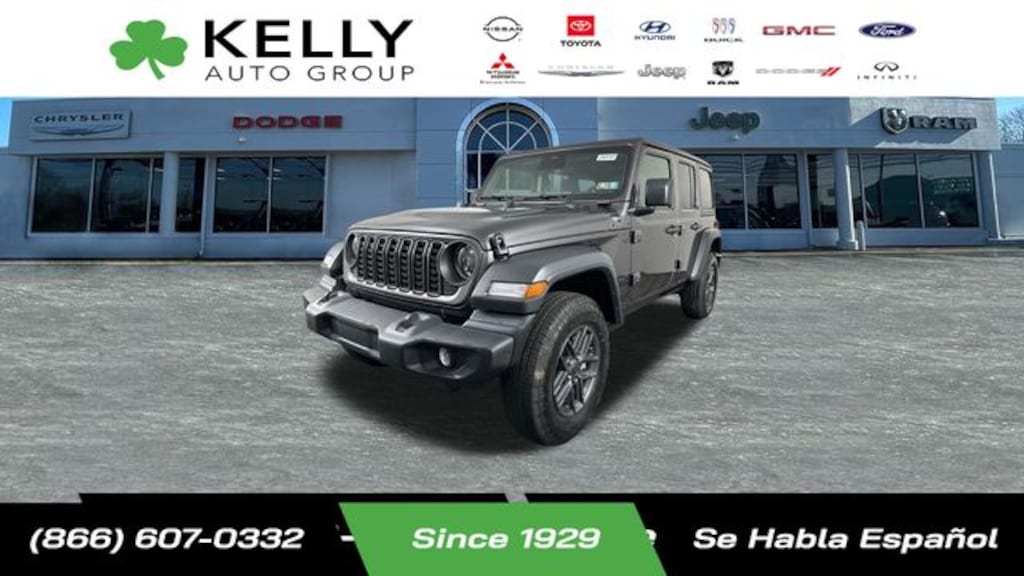 New 2026 Jeep Wrangler 4-DOOR SPORT S Sport Utility