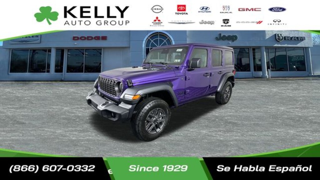 New 2026 Jeep Wrangler 4-DOOR SPORT S Sport Utility