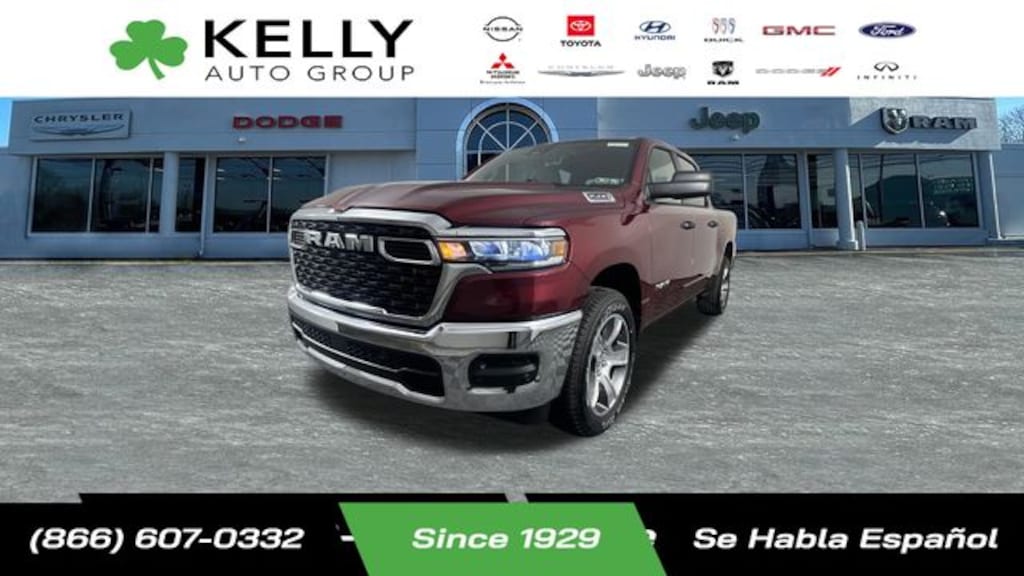 New 2026 Ram 1500 TRADESMAN CREW CAB 4X4 5'7 BOX Pickup
