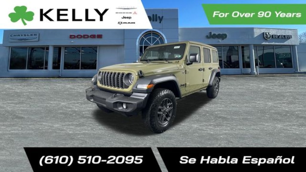 New 2026 Jeep Wrangler 4-DOOR SPORT S Sport Utility