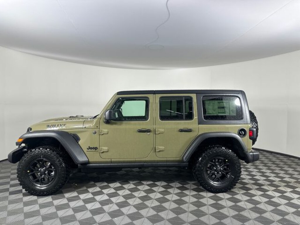 New 2026 Jeep Wrangler 4-DOOR WILLYS Sport Utility