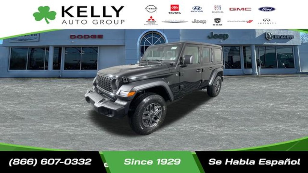New 2026 Jeep Wrangler 4-DOOR SPORT S Sport Utility