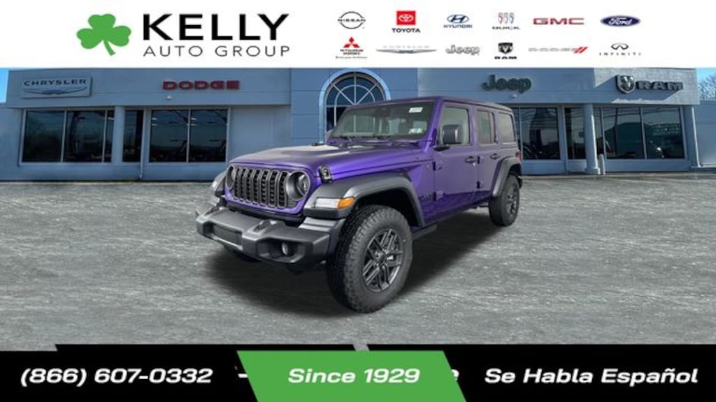 New 2026 Jeep Wrangler 4-DOOR SPORT S Sport Utility
