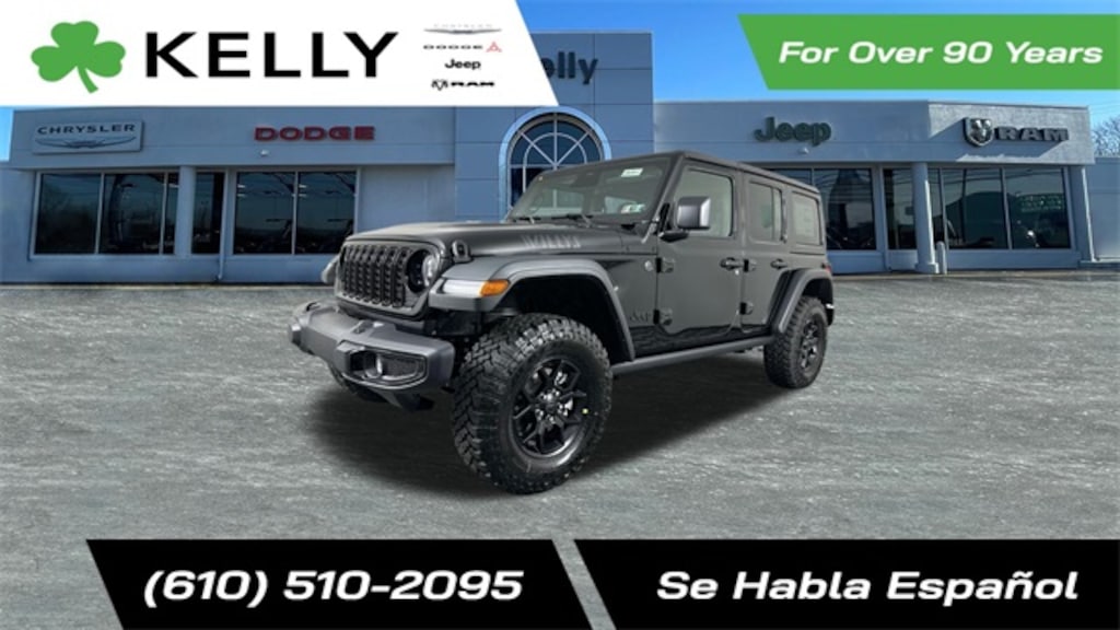 New 2026 Jeep Wrangler 4-DOOR WILLYS Sport Utility