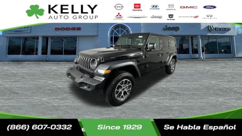 New 2026 Jeep Wrangler 4-DOOR SPORT S Sport Utility