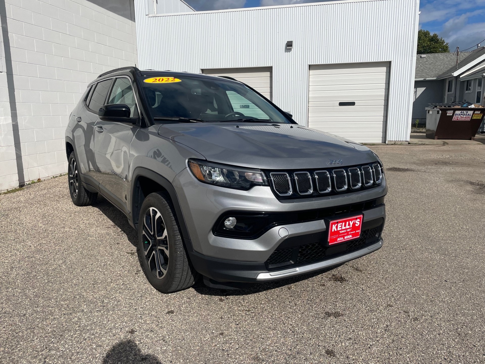 Used 2022 Jeep Compass Limited with VIN 3C4NJDCB1NT204534 for sale in Ada, Minnesota