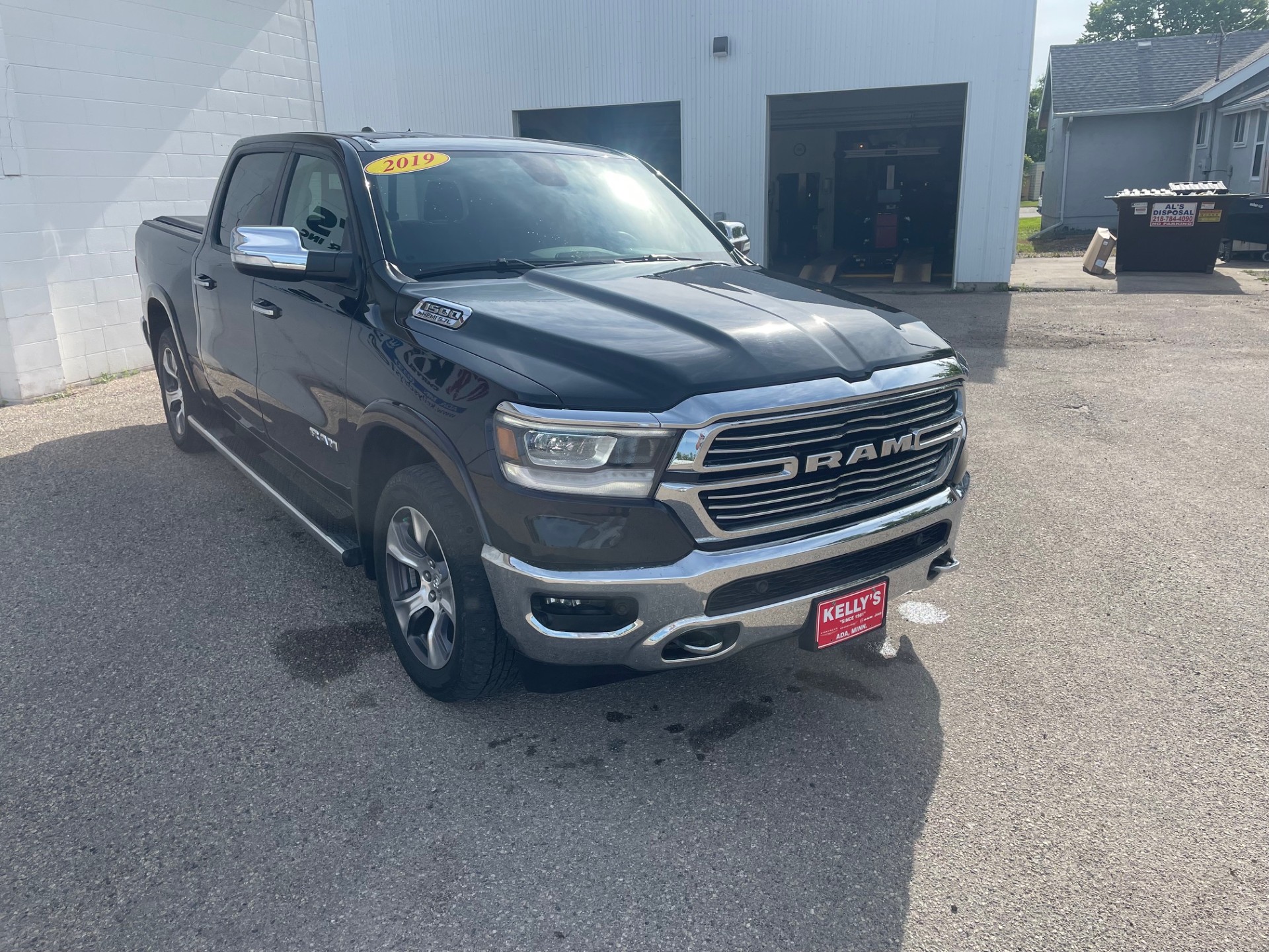 Used 2019 RAM Ram 1500 Pickup Laramie with VIN 1C6SRFJT6KN556904 for sale in Ada, Minnesota