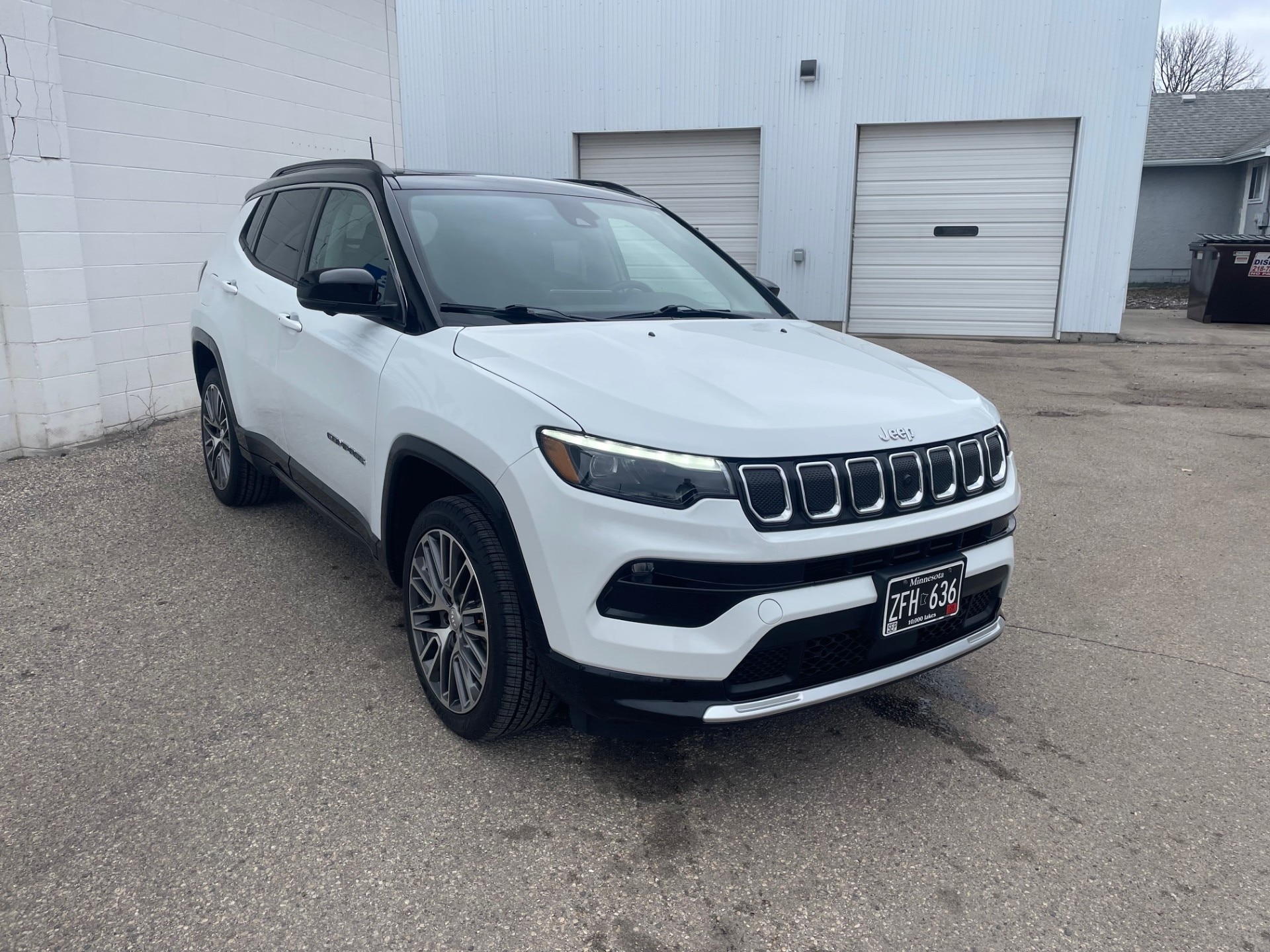 Used 2022 Jeep Compass Limited with VIN 3C4NJDCB1NT210138 for sale in Ada, Minnesota