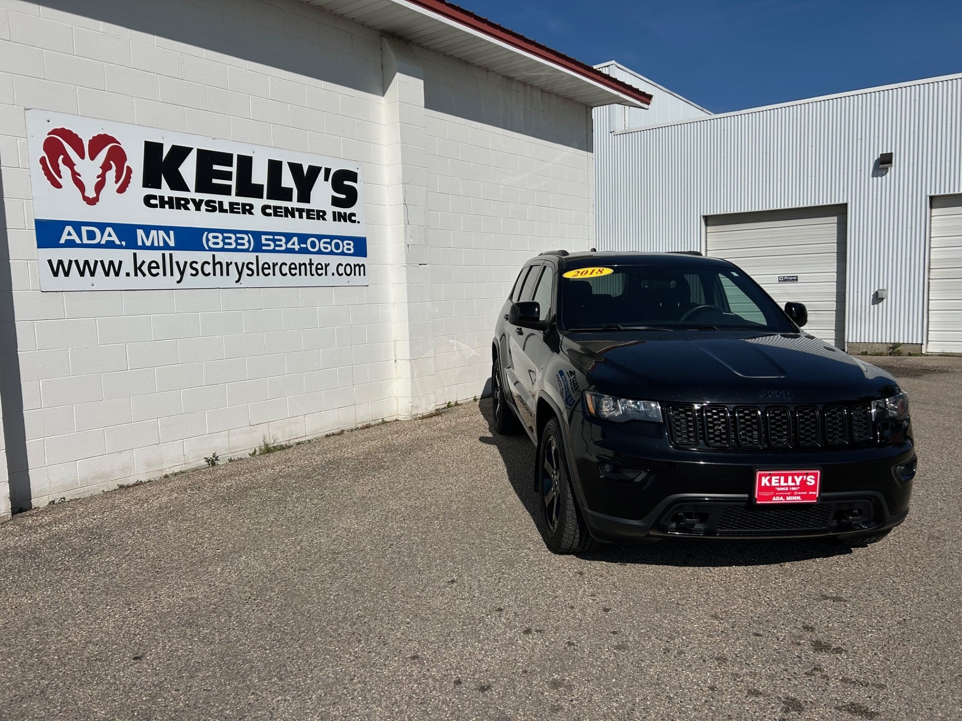Used 2018 Jeep Grand Cherokee Upland with VIN 1C4RJFAG1JC382333 for sale in Ada, Minnesota