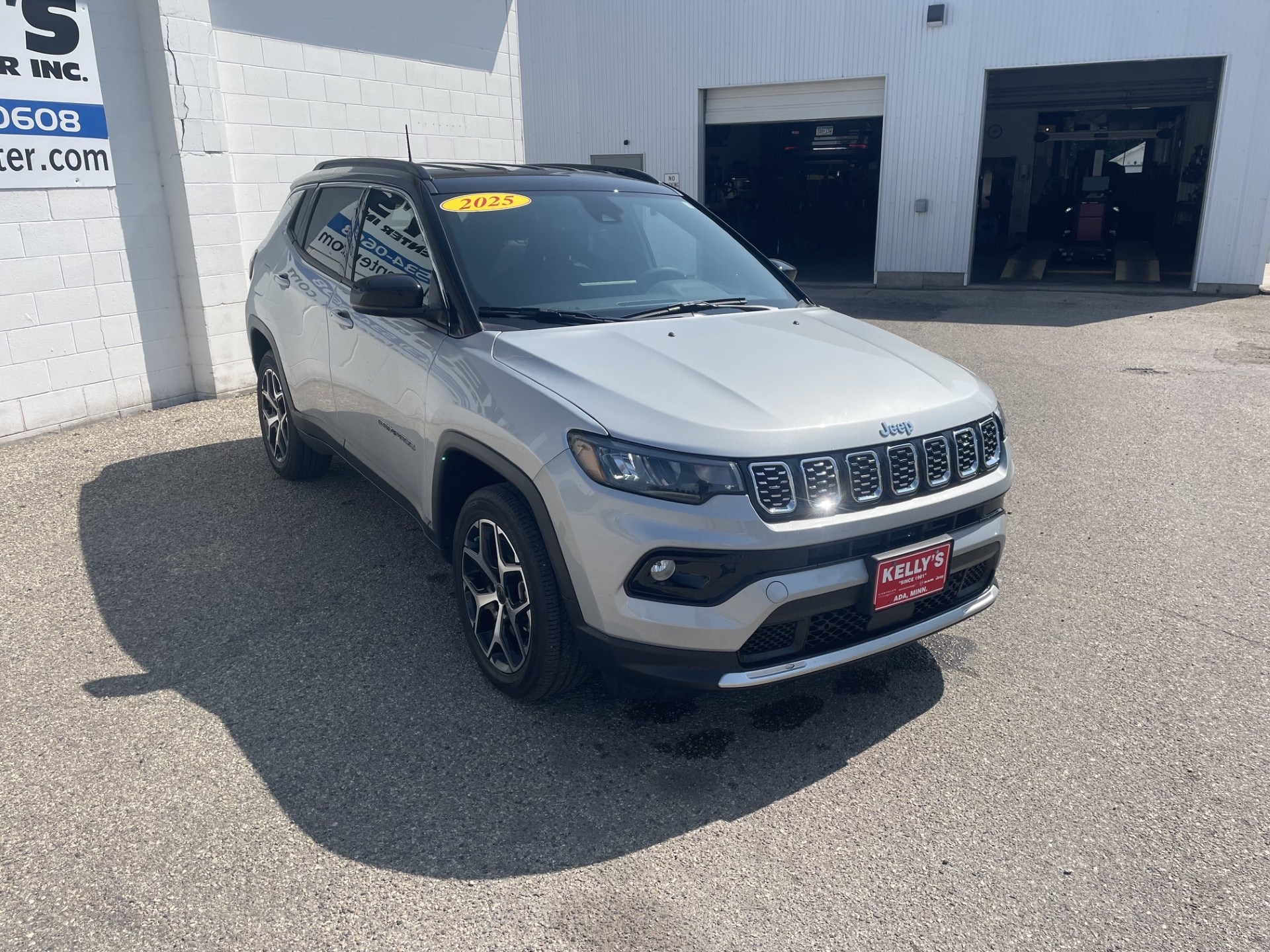 Used 2025 Jeep Compass Limited with VIN 3C4NJDCN5ST555145 for sale in Ada, Minnesota