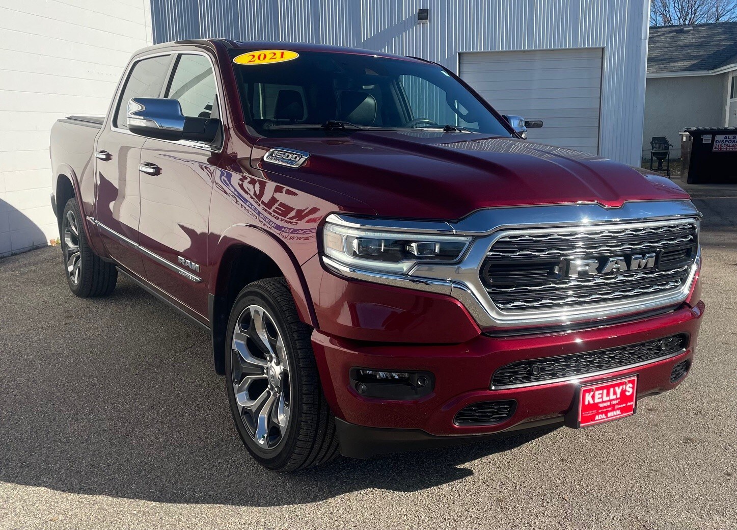 Used 2021 RAM Ram 1500 Pickup Limited with VIN 1C6SRFHT6MN564090 for sale in Ada, Minnesota