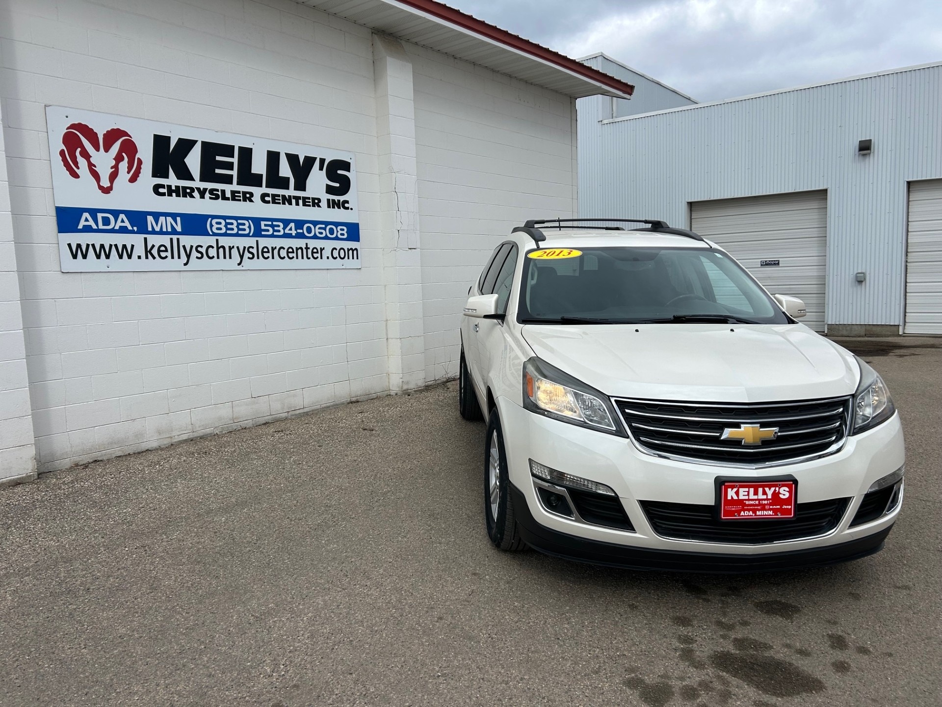 Used 2013 Chevrolet Traverse 2LT with VIN 1GNKVJKD5DJ240734 for sale in Ada, Minnesota