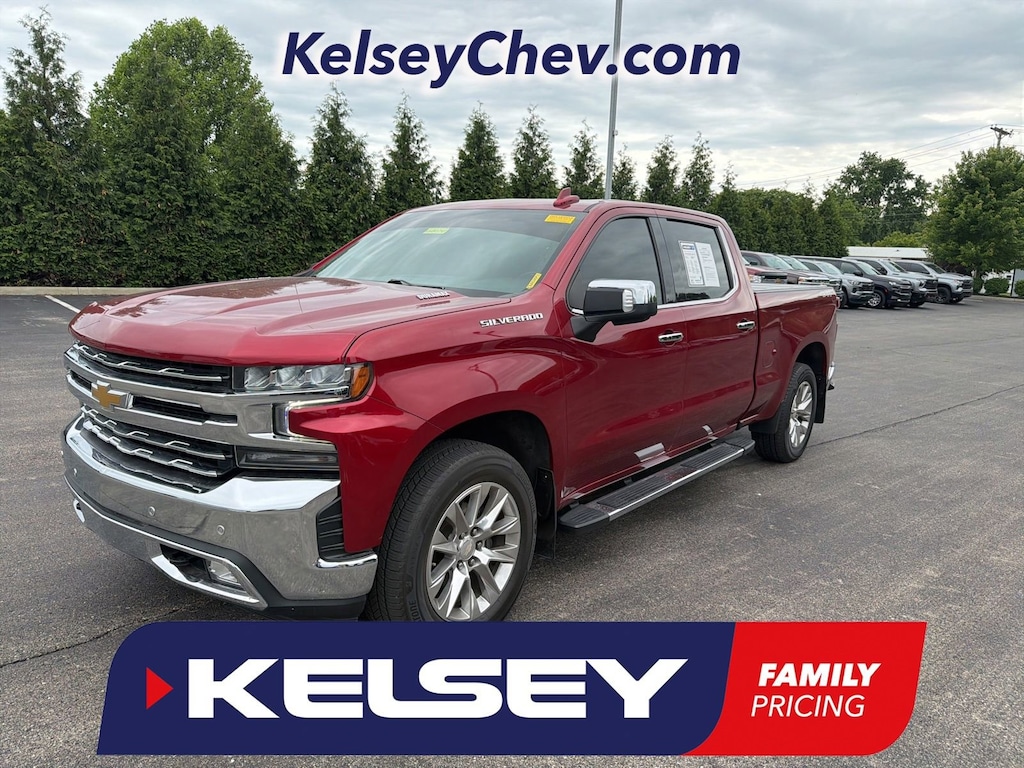 Used 2022 Chevrolet Silverado 1500 LTD LTZ Truck Crew Cab