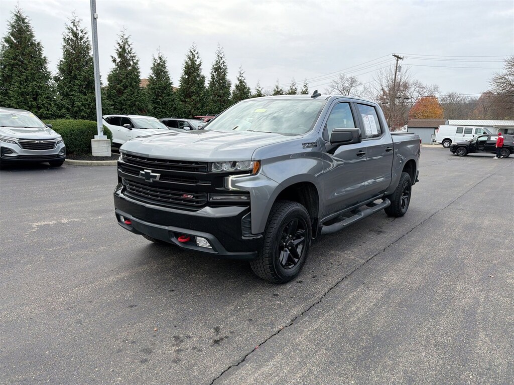 Used 2021 Chevrolet Silverado 1500 LT Trail Boss Truck Crew Cab
