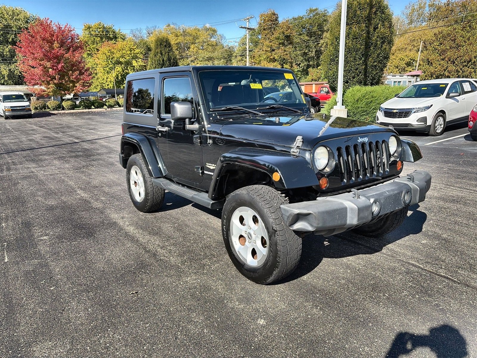 Used 2013 Jeep Wrangler Sahara with VIN 1C4AJWBG3DL635278 for sale in Greendale, IN
