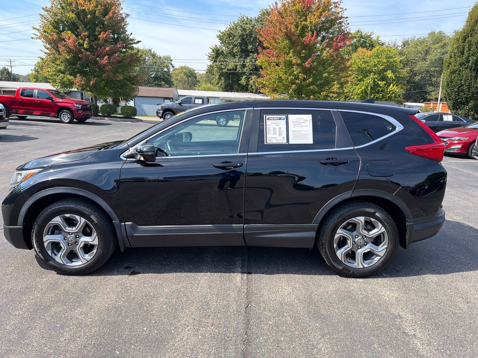 Used 2017 Honda CR-V EX-L with VIN 2HKRW2H89HH621862 for sale in Greendale, IN