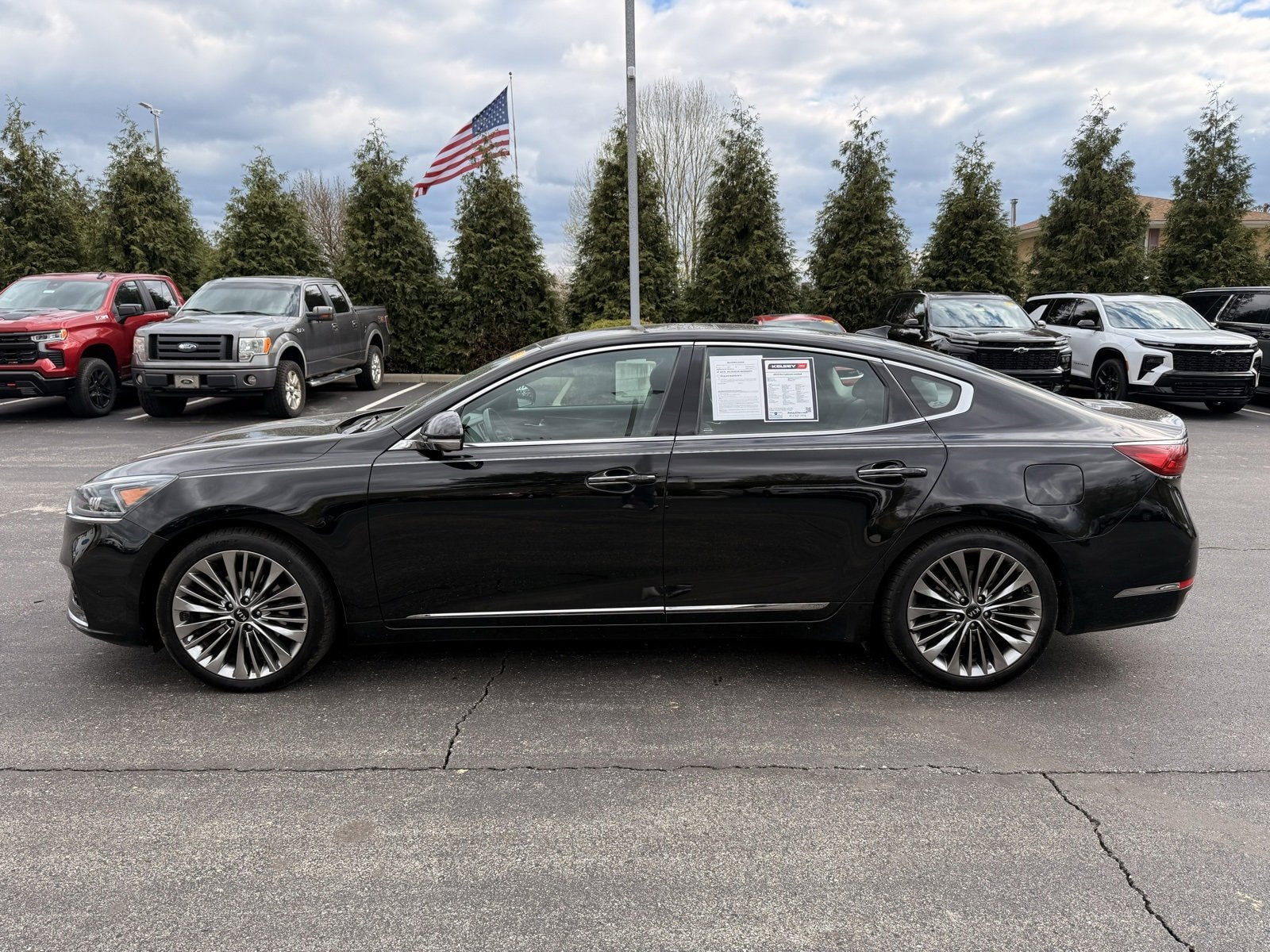Used 2019 Kia Cadenza Limited with VIN KNALC4J18K5172170 for sale in Greendale, IN