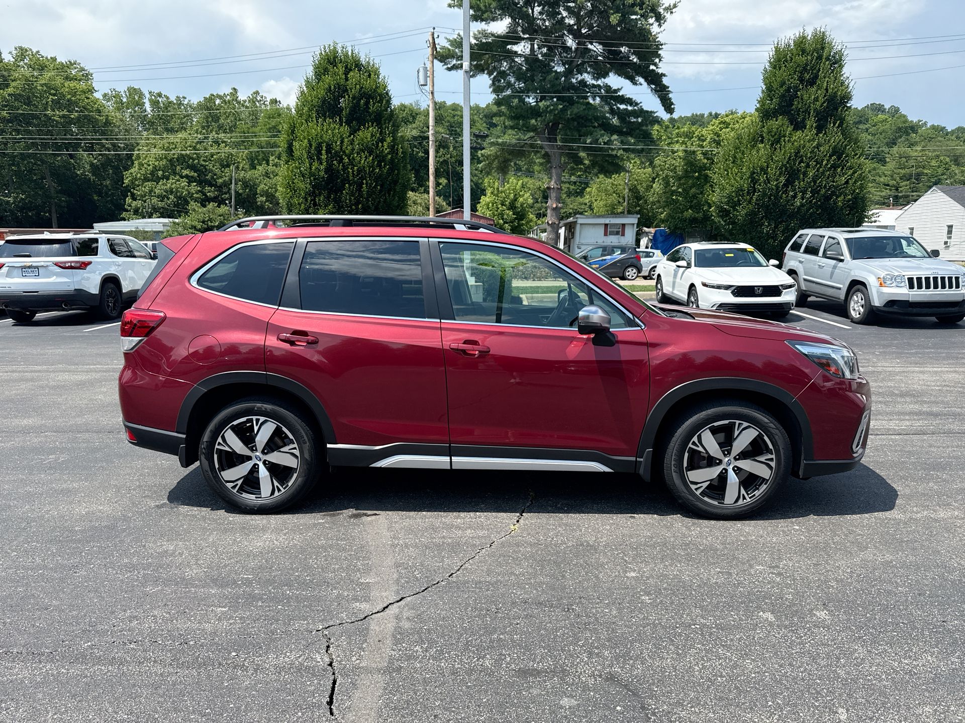 Used 2020 Subaru Forester Touring with VIN JF2SKAXC3LH582711 for sale in Greendale, IN