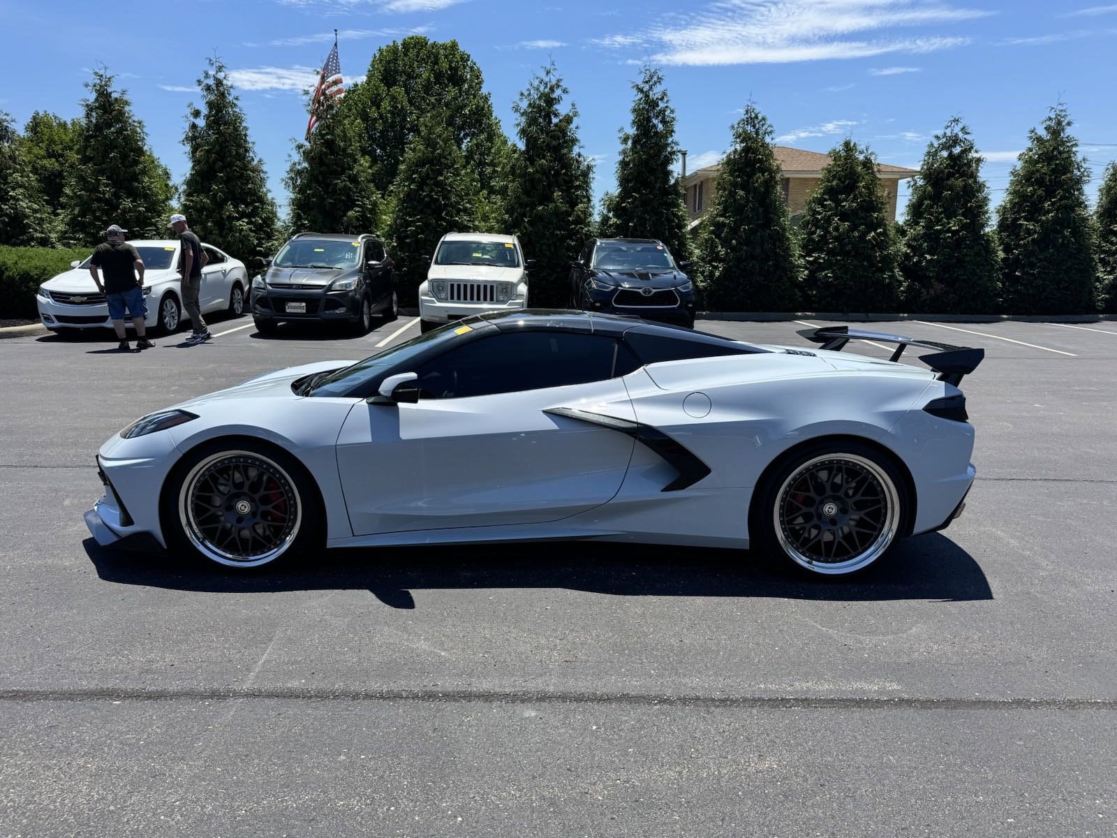 Used 2022 Chevrolet Corvette 2LT with VIN 1G1YB3D40N5100758 for sale in Greendale, IN