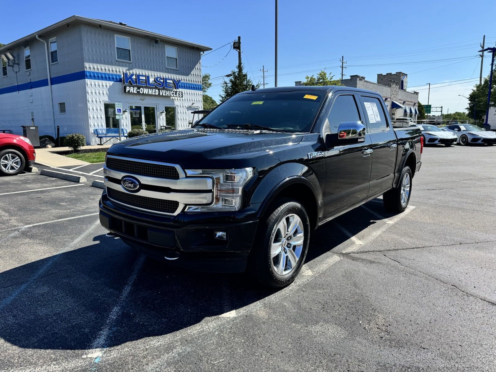 Used 2018 Ford F-150 Platinum with VIN 1FTEW1EG0JFD37993 for sale in Greendale, IN