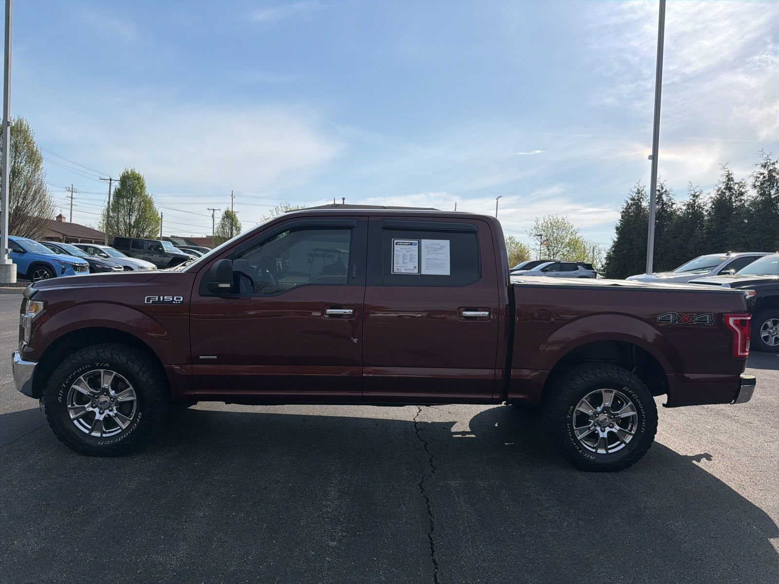 Used 2015 Ford F-150 XLT with VIN 1FTEW1EG7FFA68995 for sale in Greendale, IN