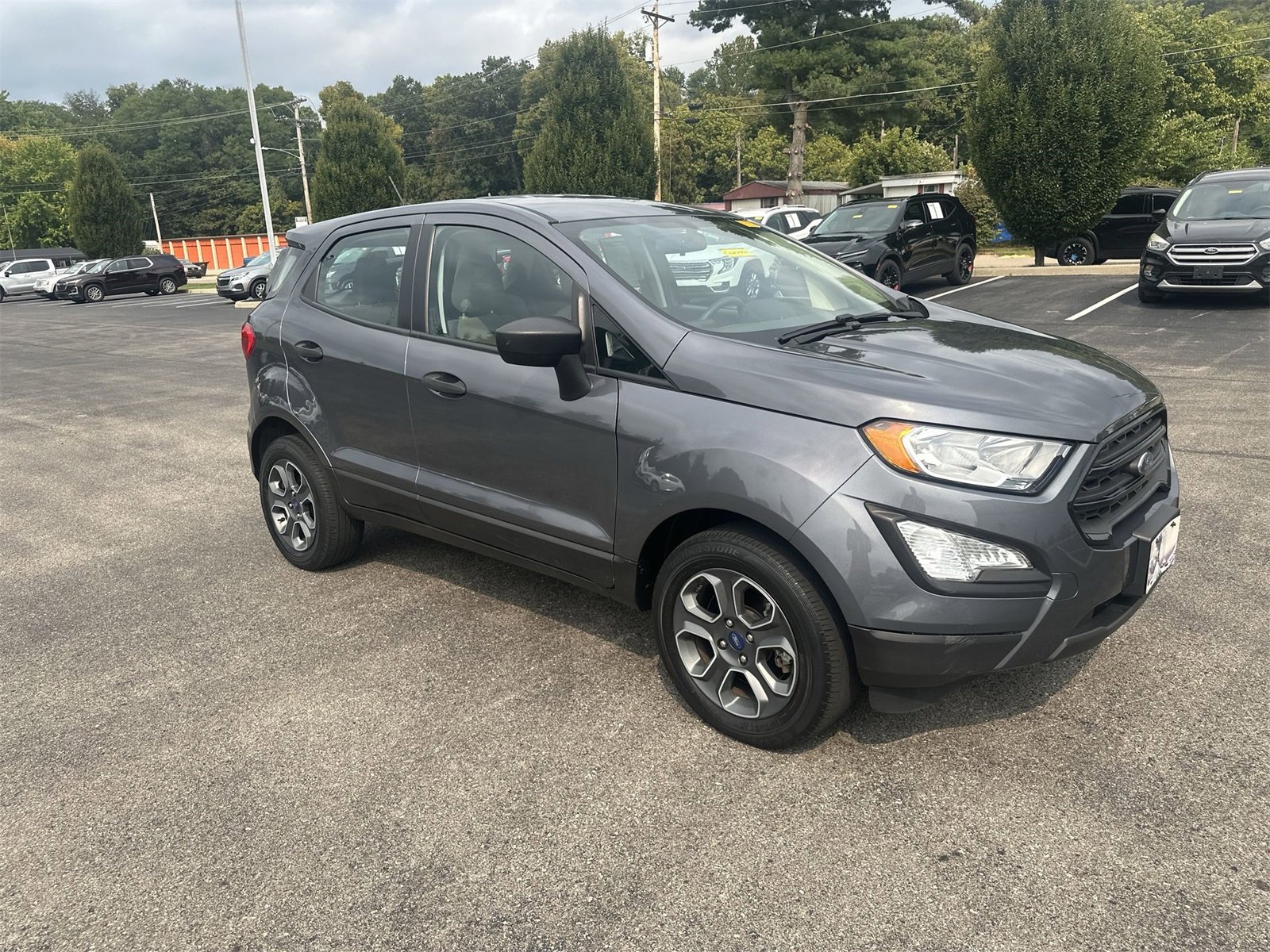 Used 2020 Ford Ecosport S with VIN MAJ3S2FE0LC357340 for sale in Greendale, IN