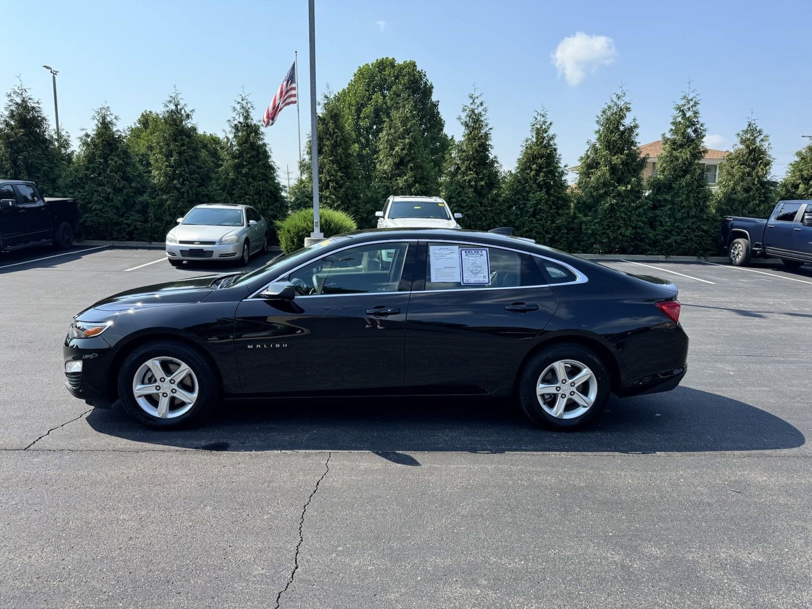 Used 2024 Chevrolet Malibu 1LS with VIN 1G1ZB5ST7RF114425 for sale in Greendale, IN