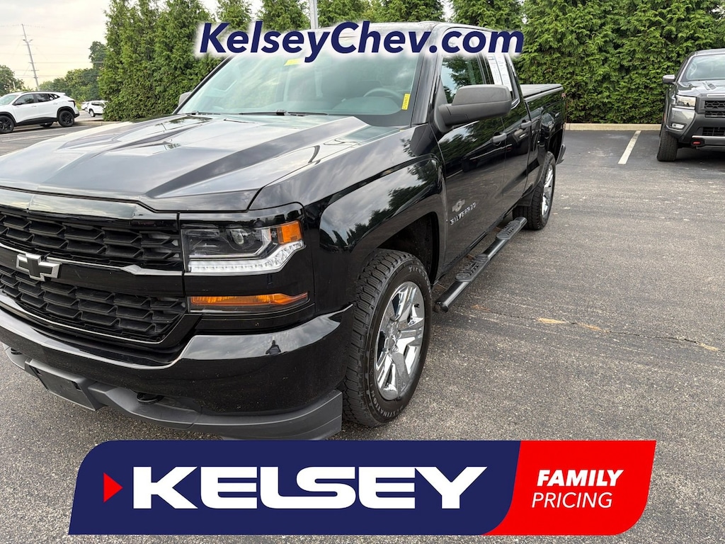 Used 2016 Chevrolet Silverado 1500 Custom Truck Double Cab
