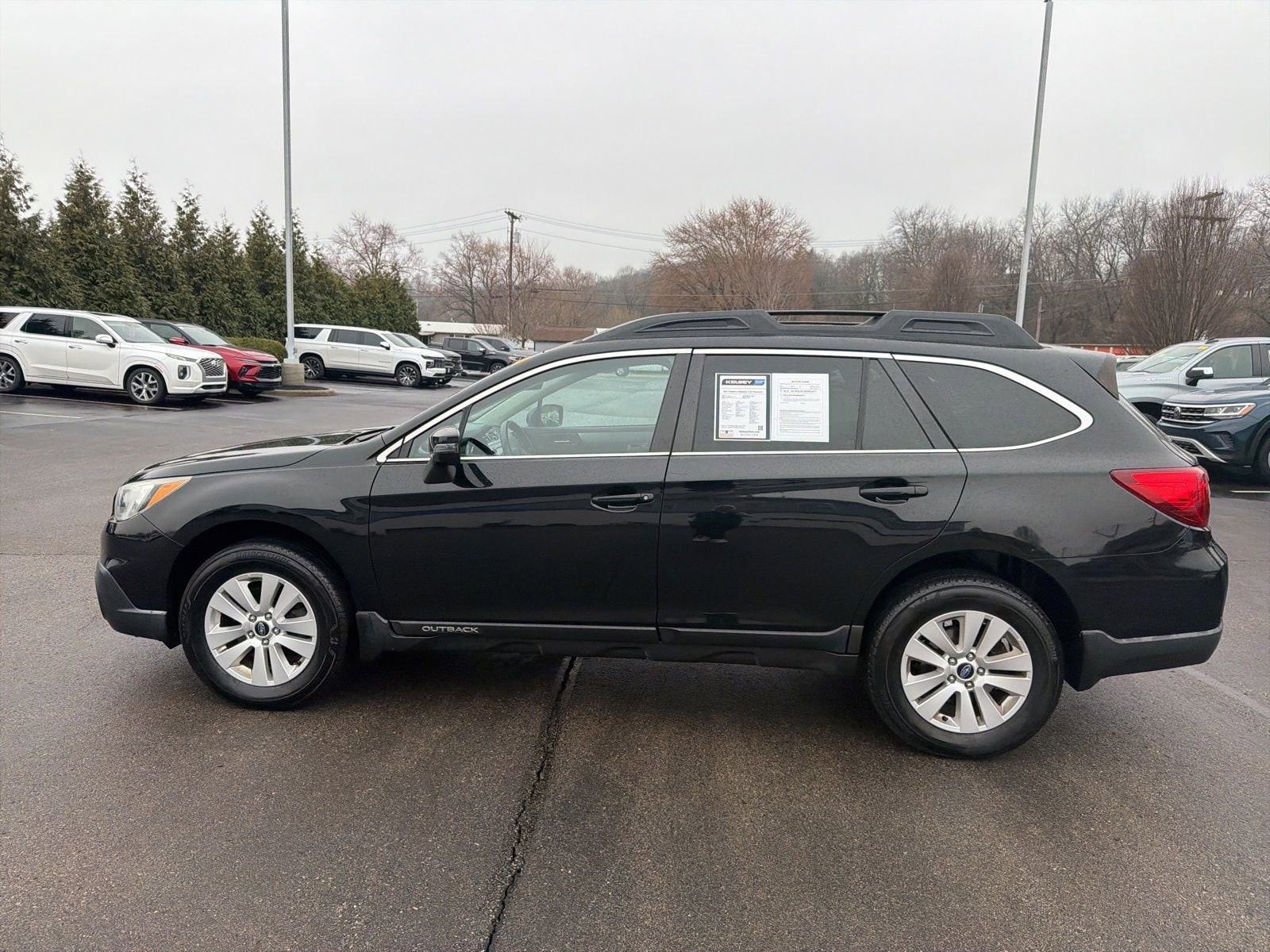 Used 2017 Subaru Outback Premium with VIN 4S4BSAHC0H3223040 for sale in Greendale, IN