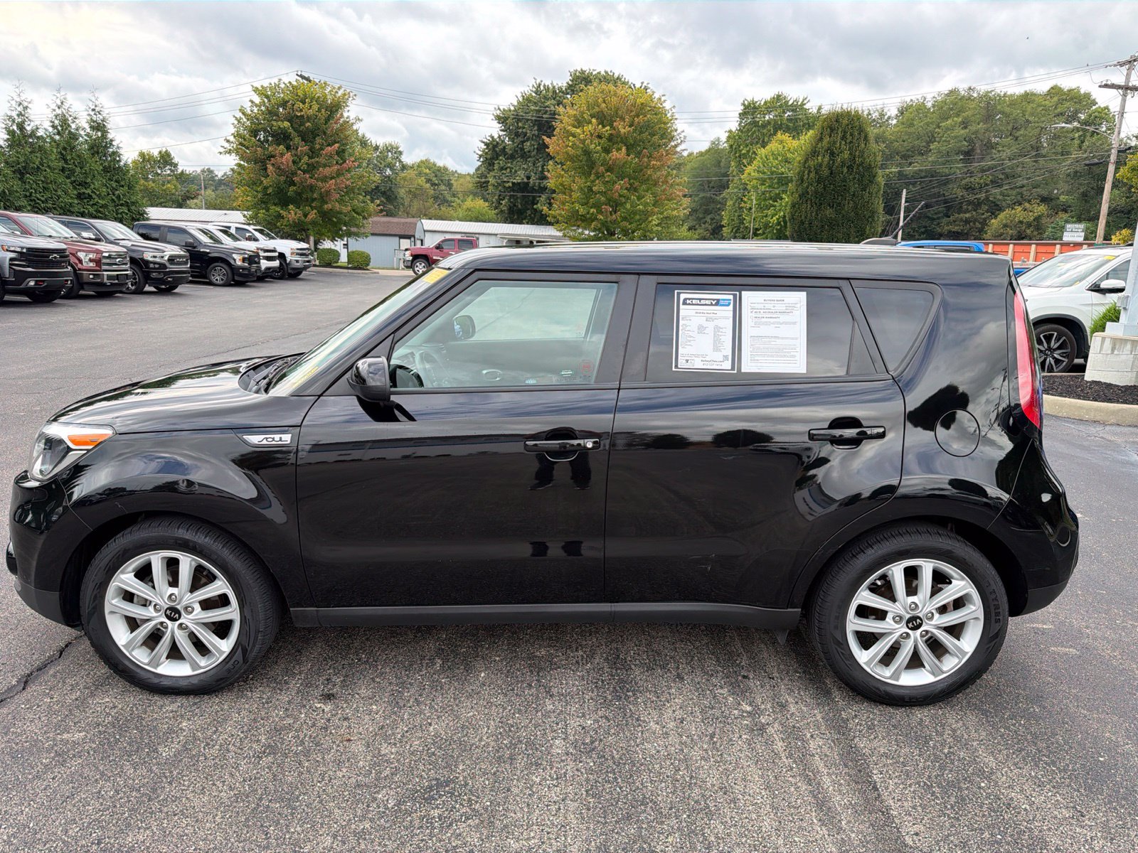 Used 2018 Kia Soul + with VIN KNDJP3A55J7557457 for sale in Greendale, IN